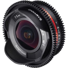 Lente Samyang MFT 7.5mm T/3.8 Cine UMC Fisheye Micro Four Thirds 7.5mm T/3.8