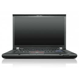 Lenovo ThinkPad T520 15-inch (2011) - Core i7-2620M - 8GB - SSD 256 GB AZERTY - Francês