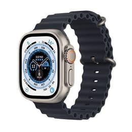 Apple Watch (Ultra) 2022 GPS + Celular 49 - Titânio Preto - Bracelete Ocean Preto