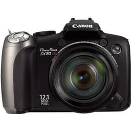 Canon PowerShot SX20 IS Bridge 12 - Preto