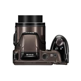 Compacto CoolPix L810 - Bronze + Nikon Nikon Nikkor 26x Wide Optical Zoom 22.5-585 mm f/3.1-5.9 f/3.1-5.9