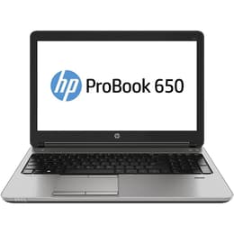 HP ProBook 650 G1 15-inch (2014) - Core i5-4310M - 8GB - SSD 256 GB AZERTY - Francês