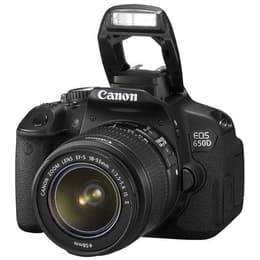 Canon EOS 650D Reflex 18 - Preto