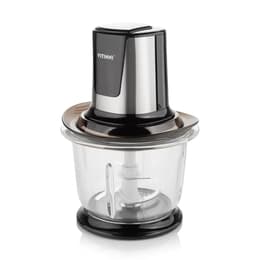 Batedeira Elétrica John Lewis Mini Chopper - Preto/Prateado