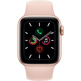Apple Watch (Series 5) 2019 GPS + Celular 40 - Alumínio Dourado - Circuito desportivo Rosa (Sand)