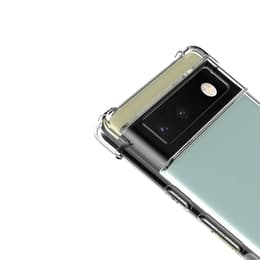 Capa Google Pixel 6 e 2 películas de proteção - TPU - Transparente