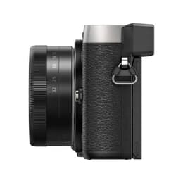 Lumix DMC-GX80 - Preto/Prateado + Panasonic G Vario 12-32mm f/3.5-5.6 ASPH. f/3.5-5.6