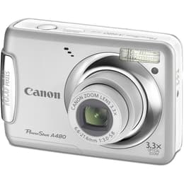 Compacto PowerShot A480 - Branco + Canon Zoom Lens 3.3X 6.6-21.6mm