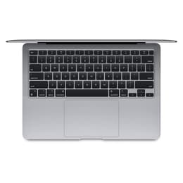 MacBook Air 13" (2020) - M1 da Apple com CPU 8‑core e GPU 7-Core - 8GB RAM - SSD 128GB - Ecrã padrão - QWERTY - Holandês