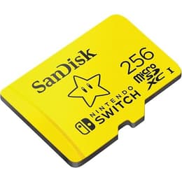 Sandisk Nintendo Switch microSDXC Cartão de memória 256GB SDSQXAO-256G-GNCZN