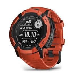 Smart Watch Garmin GPS Instinct 2X Solar - Vermelho