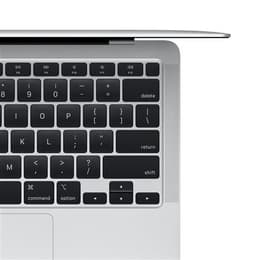 MacBook Air 13" (2020) - M1 da Apple com CPU 8‑core e GPU 7-Core - 8GB RAM - SSD 128GB - QWERTY - Inglês