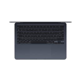 MacBook Air 13" (2024) - M3 da Apple com CPU 8‑core e GPU 8-Core - 8GB RAM - SSD 256GB - Ecrã padrão - AZERTY - Francês