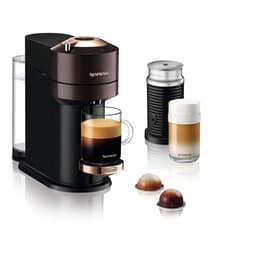 Máquinas de Café Espresso Compatível com Nespresso Krups Nespresso Vertuo Next L - Castanho