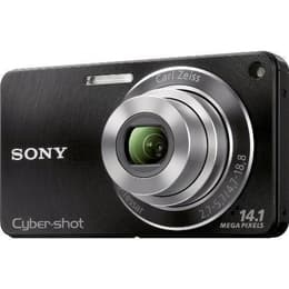 Compacto CyberShot DSC-W350 - Preto + Sony Carl Zeiss Vario-Tessar 26–105mm f/2.7–5.7 f/2.7–5.7