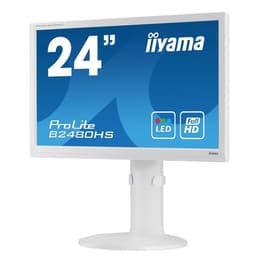 24-inch Iiyama ProLite B2480HS 1920 x 1080 LCD Monitor Branco