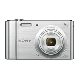 Compacto Cyber-shot DSC-W800 - Prateado + Compact 5x Optical Zoom 26-130mm f/3.2–6.4 f/3.2–6.4