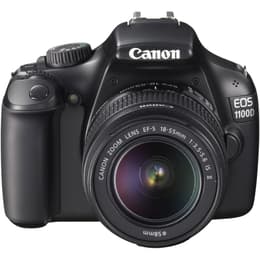 Reflex Canon EOS 1100D - Preto + Lente Canon EF-S 18-55mm f/3.5-5.6 IS II