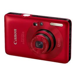 Compacto Digital IXUS 100 IS - Vermelho + Canon Zoom Lens 33-100mm f/3.2-5.8 f/3.2-5.8