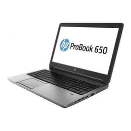 HP ProBook 650 G1 15-inch (2014) - Core i3-4000M - 4GB - SSD 120 GB AZERTY - Francês