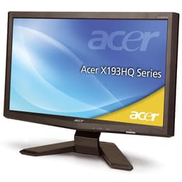 18,5-inch Acer X193HQGB 1366 x 768 LCD Monitor Preto