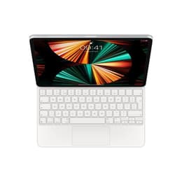 iPad Magic Keyboard 12.9" (2021) Sem fios - Branco - QWERTY - Inglês (Reino Unido)