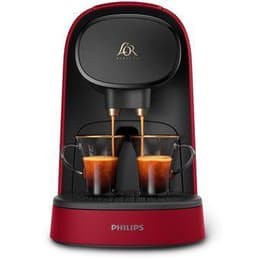 Expresso de cápsulas Philips L'Or Barista LM8012/55 1,0000L - Vermelho/Preto