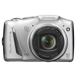 Compacto PowerShot SX150 IS - Cinzento + Canon Zoom Lens 12X IS 28–336mm f/3.4–5.6 f/3.4–5.6