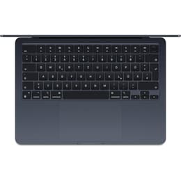 MacBook Air 13" (2024) - M3 da Apple com CPU 8‑core e GPU 10-Core - 8GB RAM - SSD 512GB - Ecrã padrão - QWERTZ - Alemão