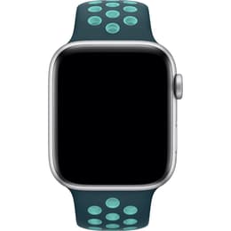 Apple Watch (Series 5) 2019 GPS 40 - Alumínio Prateado - Bracelete desportiva Nike Verde