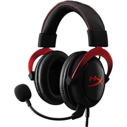 HyperX Cloud II jogos Auscultador- com fios com microfone - Vermelho/Preto