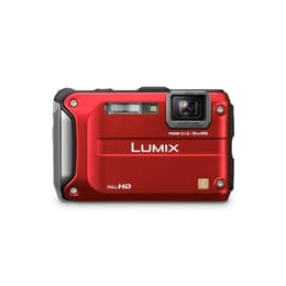 Compacto Lumix DMC-FT3 - Vermelho + Panasonic Leica DC Vario Elmar 28-128mm f/3.3–5.9 f/3.3–5.9