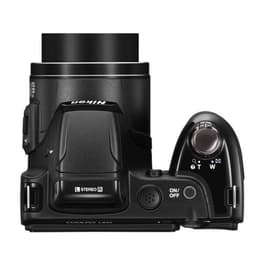 Compacto Coolpix L810 - Preto + Nikon Nikkor 26X Wide Optical Zoom ED VR 22.5-585mm f/3.1-5.9 f/3.1-5.9
