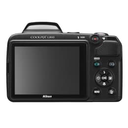 Compacto Coolpix L810 - Preto + Nikon Nikkor 26X Wide Optical Zoom ED VR 22.5-585mm f/3.1-5.9 f/3.1-5.9