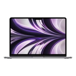 MacBook Air 13" (2022) - M2 da Apple com CPU 8‑core e GPU 10-Core - 8GB RAM - SSD 256GB - Ecrã padrão - QWERTY - Holandês