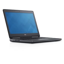 Dell Precision 7510 15-inch Core i7-6820HQ - SSD 256 GB - 16GB AZERTY - Francês