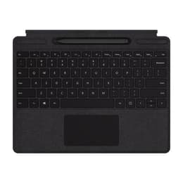 Microsoft Teclado QWERTZ Alemão Sem fios Retro-iluminado Surface Pro X Signature Keyboard + Slim Pen