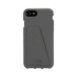 Capa iPhone SE (2022/2020)/8/7/6/6S - Material natural - Cinzento