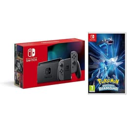 Switch 32GB - Cinzento + Pokémon Brilliant Diamond