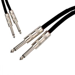 Câbles audio Enceintes/haut-parleurs Ibiza sound SONO - 2x Jack Mono MALE 6.35mm - Longueur 5M Cabo