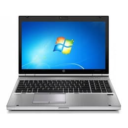 HP EliteBook 8570p 15-inch (2014) - Core i7-3520M - 8GB - SSD 480 GB QWERTY - Inglês