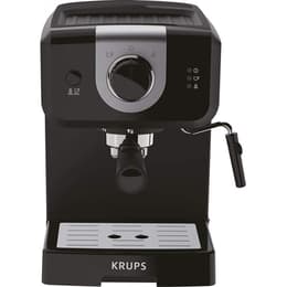 Máquinas de Café Espresso Sem cápsulas Krups Opio XP320810 1,5000L - Prateado/Preto