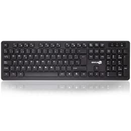 Simpletek Teclado QWERTY Espanhol Sem fios MK-03B