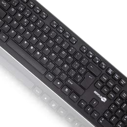 Simpletek Teclado QWERTY Espanhol Sem fios MK-03B