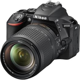 Reflex Nikon D5500 - Preto + Lente Nikkor AF-P Nikkor 18-55mm DX VR
