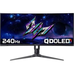 34-inch Acer Predator X34X5 3440 x 1440 OLED Monitor Preto