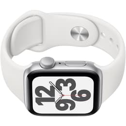 Apple Watch Series SE 1 (2020) GPS + Celular 40 mm - Alumínio Prateado - Bracelete desportiva Branco