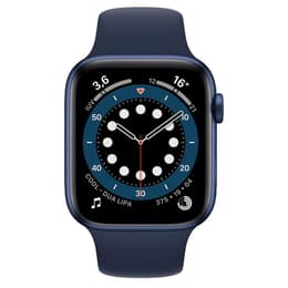 Apple Watch (Series 6) 2020 GPS + Celular 44 - Alumínio Azul - Bracelete desportiva Azul