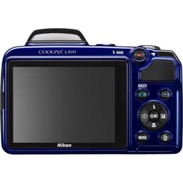 Compacto CoolPix L810 - Azul + Nikon Nikkor 26X Wide Optical Zoom ED VR 4.0-104mm f/3.1-5.9 f/3.1-5.9