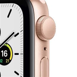 Apple Watch (Series 5) 2019 GPS 40 - Alumínio Dourado - Bracelete desportiva Preto